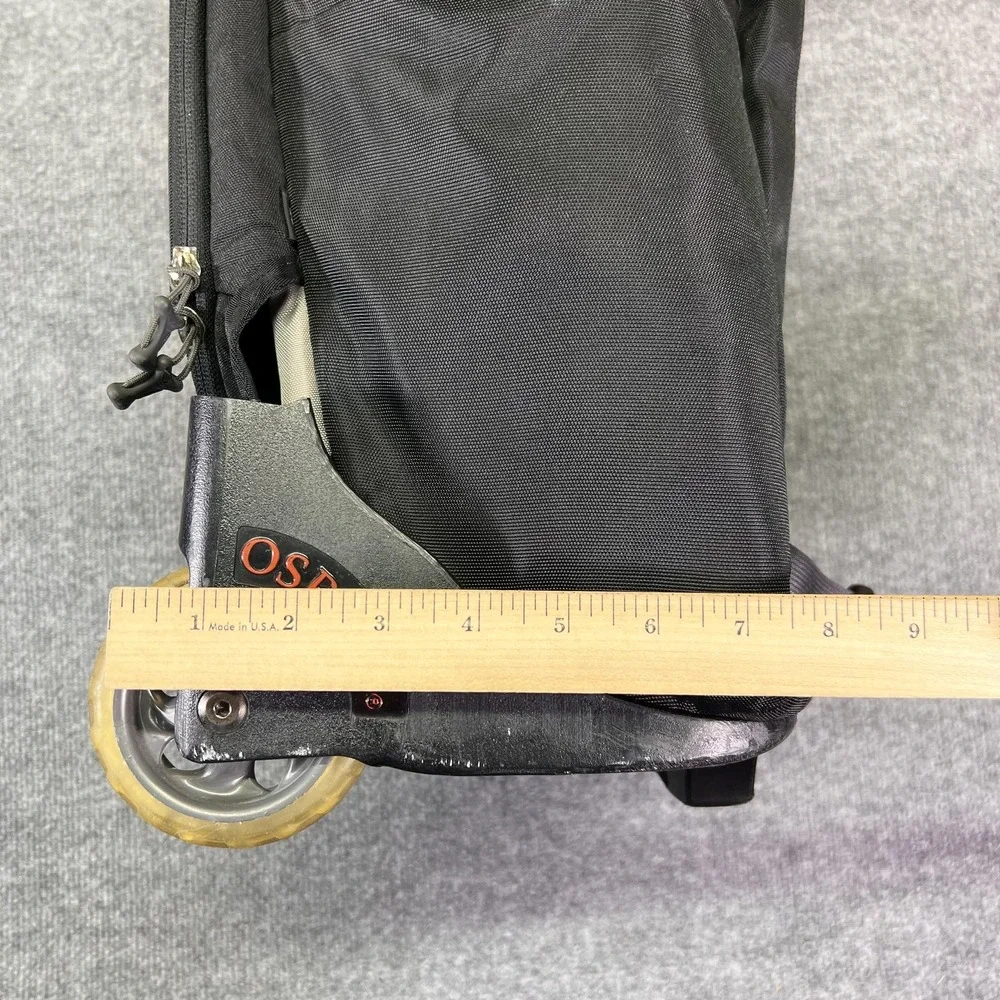 Osprey Meridian Rolling Carry On Bag Black Travel Luggage Suitcase Wheels 28